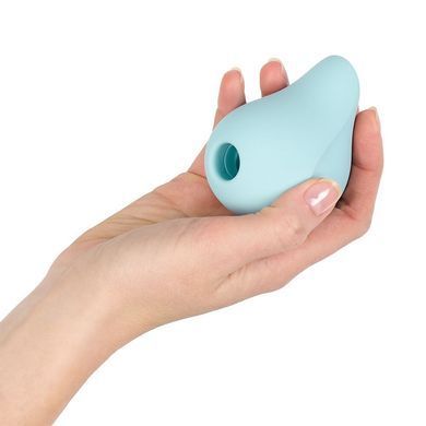 Вакуумный стимулятор Fun Factory Seduction Ice Blue, голубой