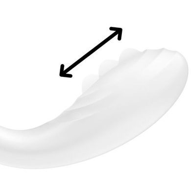Вібратор із перлинною стимуляцією точки G Satisfyer Rrrolling Pleasure білий