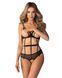 Боди Obsessive Euridia crotchless teddy XS/S