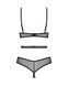 Боди Obsessive Euridia crotchless teddy XS/S