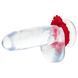 Ерекційне кільце &ndash; дракон Creature Cocks Rise of the Dragon Silicone Penis Ring &ndash; Red, червоне