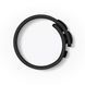 Регульоване ерекційне кільце на кнопках Love To Love HERO RING - BLACK ONYX, чорне
