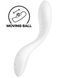 Вібратор із перлинною стимуляцією точки G Satisfyer Rrrolling Pleasure білий