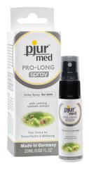 Пролонгувальний спрей pjur MED Prolong Spray 20 мл із натуральним екстрактом дубової кори та пантенолом