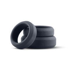 Набір ерекційних кілець Boners 3 Ring kit (flat rings), сірий