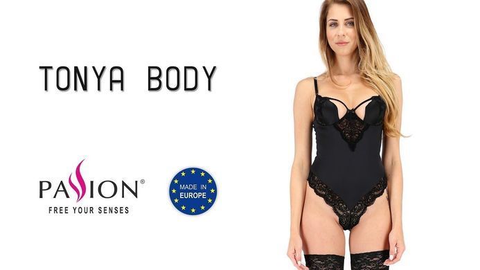 TONYA BODY black S/M - Pasison