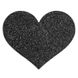 Прикраса на соски Bijoux Indiscrets – Flash Heart Black, Черный
