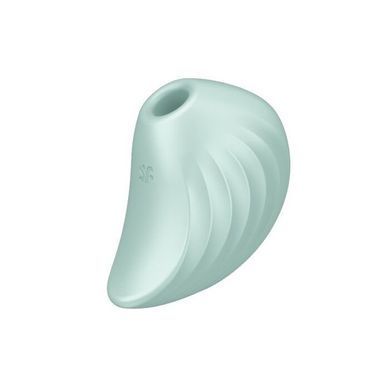 Вакуумний кліторальний стимулятор із вібрацією Satisfyer Pearl Diver м'ятний