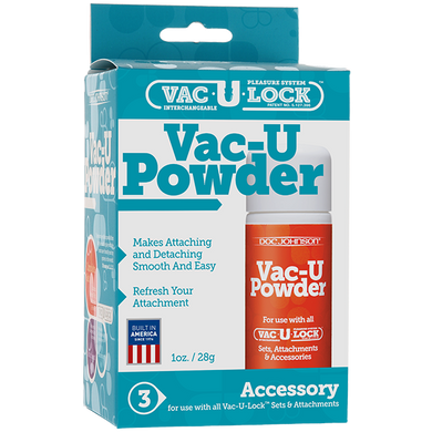 Присипка для кріплення Vac-U-Lock Doc Johnson Vac-U Powder