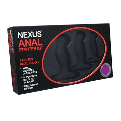 Набір масажерів простати Nexus Anal Starter Kit, Черный