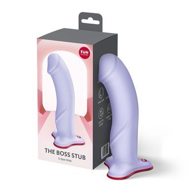 Фалоімітатор Fun Factory THE BOSS STUB Purple, бузковий