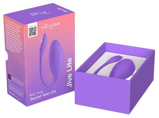 Смарт-виброяйцо We-Vibe Jive Lite Purple, фиолетовое