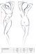 YOLANDA BODY black XXL/XXXL - Passion