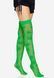 Панчохи Leg Avenue 420 Net thigh highs Green