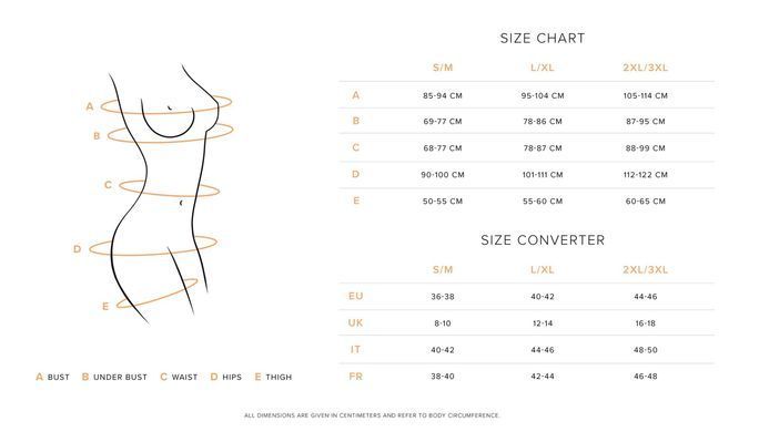 Боди Obsessive Euridia crotchless teddy M/L