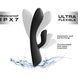 Вибратор-кролик с подогревом Dorcel FLEXI RABBIT черный