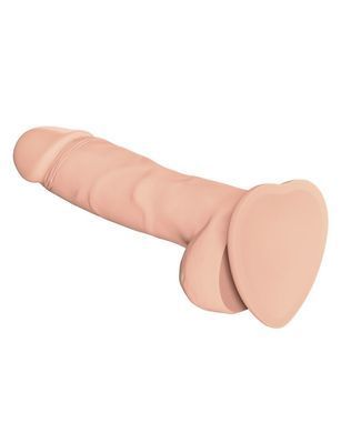 Реалистичный фаллоимитатор Strap-On-Me SOFT REALISTIC DILDO телесный - Size L