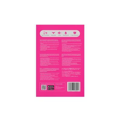 Смарт-виброяйцо Lovense Lush 4, розовое