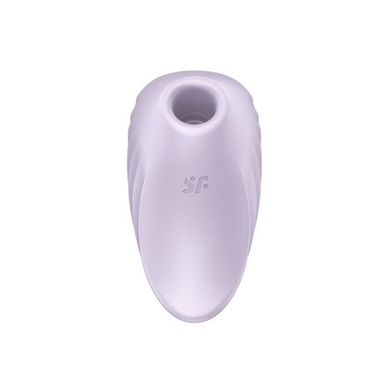 Вакуумний кліторальний стимулятор із вібрацією Satisfyer Pearl Diver Violet