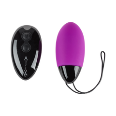Потужне віброяйце Alive Magic Egg MAX Violet з пультом дистанційного керування