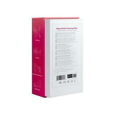 Смарт-виброяйцо Magic Motion Flamingo Max, оранжево-розовый