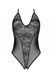 Боди Passion Ursula Body black XXL/XXXL, с ажурным декором и открытым шагом