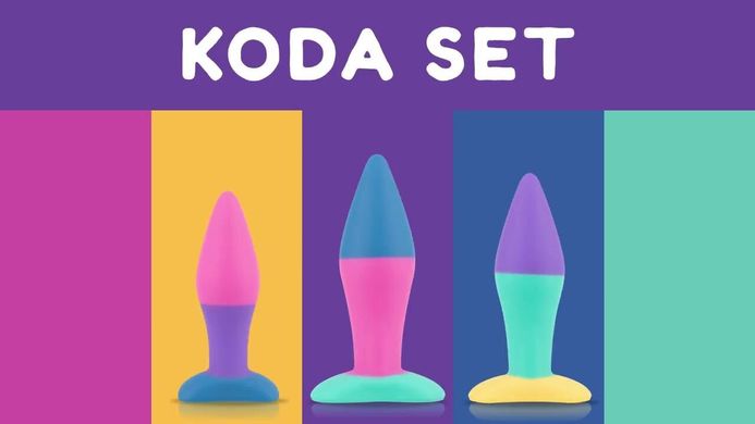 Набір анальних пробок PMV20 Koda - Butt Plug Set