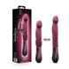 Пульсатор для точки G Blush Temptasia &ndash; Trixie Thrusting Dildo &ndash; Wine Red, бордовий