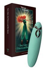 Минивибратор FairyGasm PleasureArrow green, зеленый