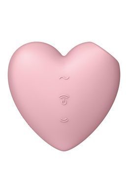 Вакуумный стимулятор-сердце Satisfyer Cutie Heart розовый