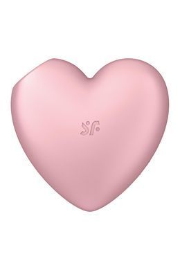 Вакуумный стимулятор-сердце Satisfyer Cutie Heart розовый