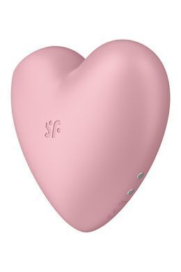 Вакуумный стимулятор-сердце Satisfyer Cutie Heart розовый