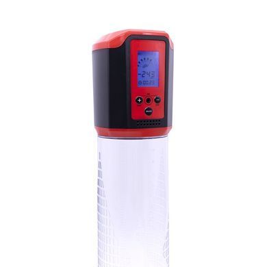 Автоматическая вакуумная помпа Men Powerup Passion Pump Red, красная