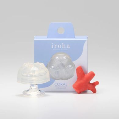 Стимулятор для эрогенных зон IROHA Petit &ndash; Coral, прозрачный