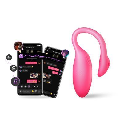Смарт-виброяйцо Magic Motion Flamingo Max, розовый