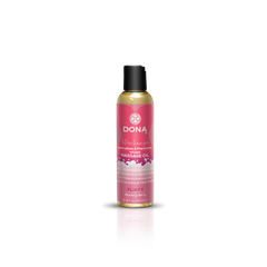 Массажное масло DONA Massage Oil FLIRTY - BLUSHING BERRY (110 мл) с феромонами и афродизиаками
