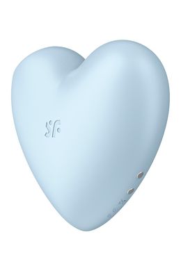 Вакуумный стимулятор Satisfyer Cutie Heart Blue