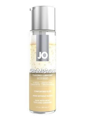 Смазка на водной основе System JO Champagne (60 мл), без сахара, растительный глицерин