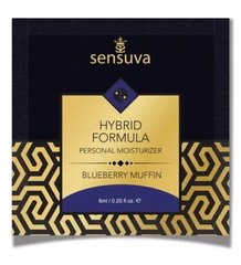 Пробник густої змазки Sensuva - Ultra-Thick Hybrid Formula Blueberry Muffin (6 мл)