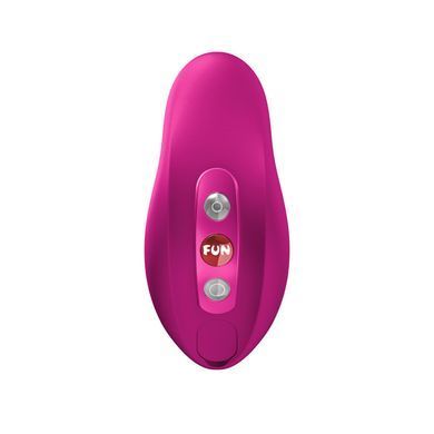 Вакуумный стимулятор с вибрацией Fun Factory Allure Magenta, розовый