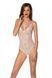 Боди Passion Ursula Body white XXL/XXXL, с ажурным декором и открытым шагом