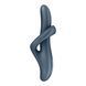 Вибратор с ротацией Satisfyer Heat Flex 4 Grey, подогрев до 39&deg;C, серый