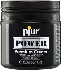 Густа змазка для фістингу та анального сексу pjur POWER Premium Cream 150 мл на гібридній основі