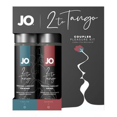 Набір змазок для пари System JO 2-TO-TANGO: зігрівальна для нього та стимулювальна для неї