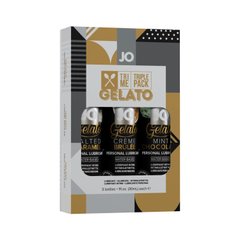 Набір System JO Tri-Me Triple Pack — Gelato (3×30 мл) три різні смаки серії Джелато