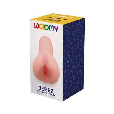 Мастурбатор-вагіна Wooomy Jeeez Masturbator Vagina, тілесний