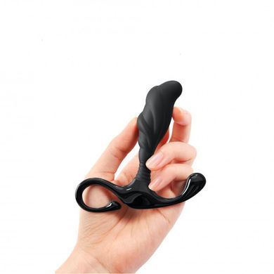 Ручний ергономічний масажер простати Dorcel Expert P size S, чорний