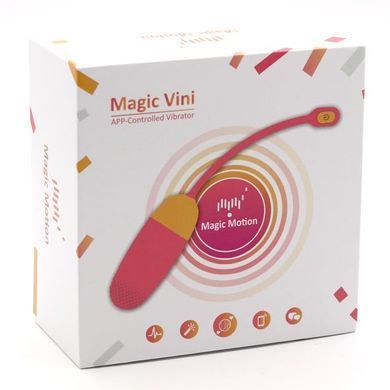 Смарт-виброяйцо Magic Motion Vini Orange, оранжевое