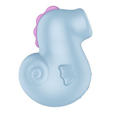 Вакуумний кліторальний стимулятор Satisfyer Sea Pony, блакитний