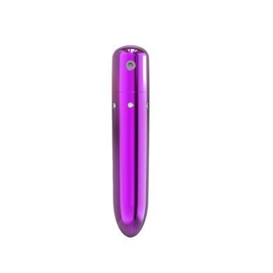 Вибропуля PowerBullet - Pretty Point Rechargeable Bullet Purple, фиолетовая